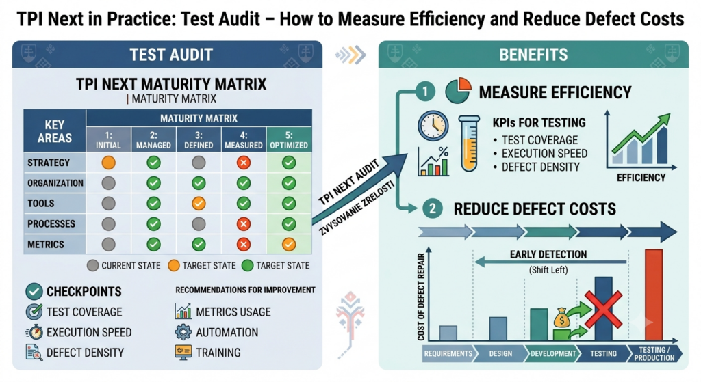 TPI Next in Practice: Test Audit – How to Measure Efficiency and Reduce Defect Costs